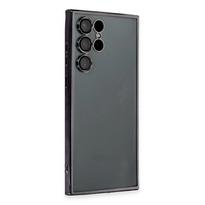 Newface Samsung Galaxy S22 Ultra Kılıf Razer Lensli Silikon