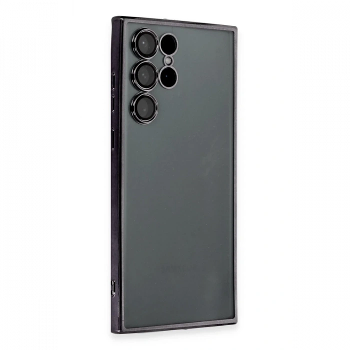 Newface Samsung Galaxy S22 Ultra Kılıf Razer Lensli Silikon