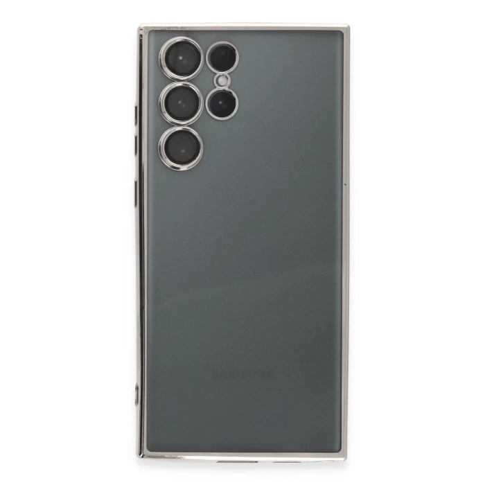 Newface Samsung Galaxy S22 Ultra Kılıf Razer Lensli Silikon
