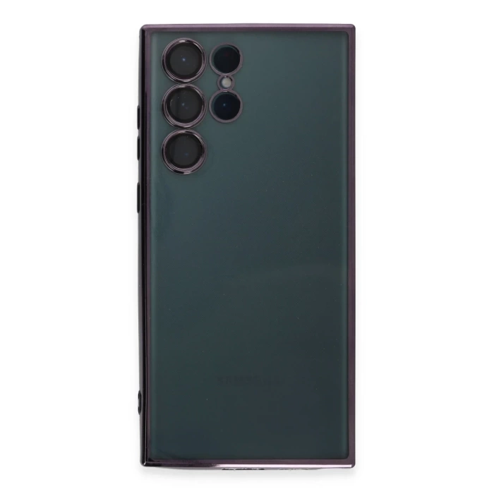 Newface Samsung Galaxy S22 Ultra Kılıf Razer Lensli Silikon