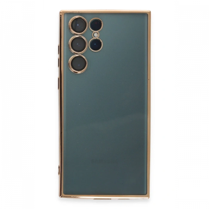 Newface Samsung Galaxy S22 Ultra Kılıf Razer Lensli Silikon