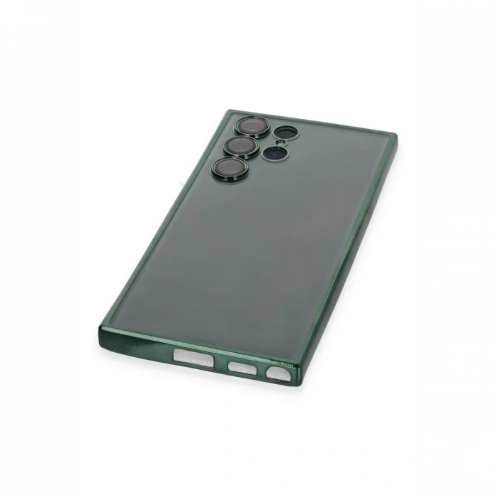 Newface Samsung Galaxy S22 Ultra Kılıf Razer Lensli Silikon