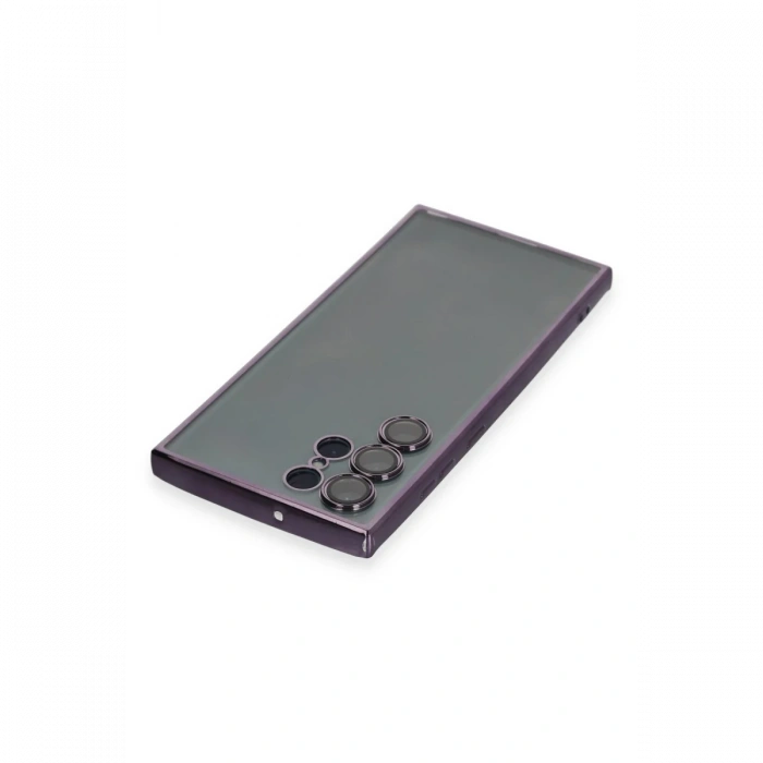 Newface Samsung Galaxy S22 Ultra Kılıf Razer Lensli Silikon