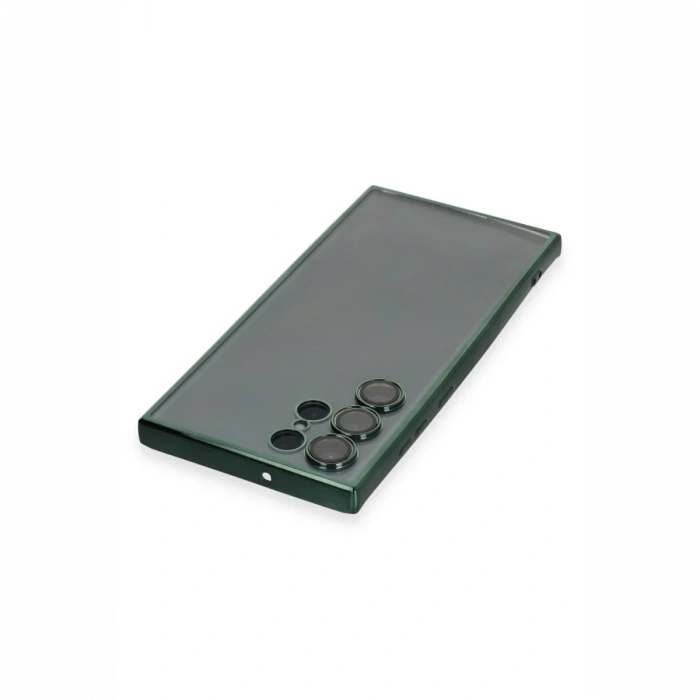 Newface Samsung Galaxy S22 Ultra Kılıf Razer Lensli Silikon