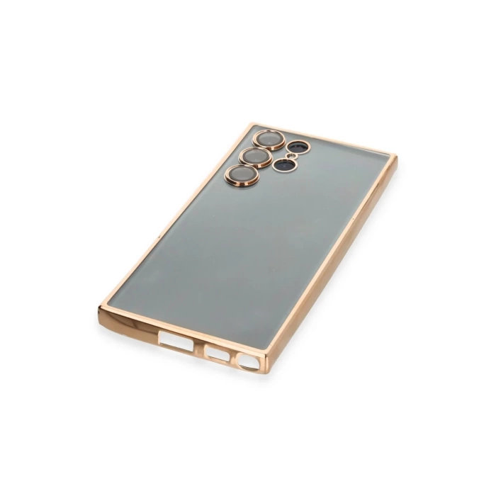 Newface Samsung Galaxy S22 Ultra Kılıf Razer Lensli Silikon
