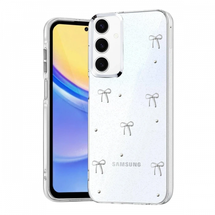 Newface Samsung Galaxy S23 FE Fiyonk Desenli Kapak