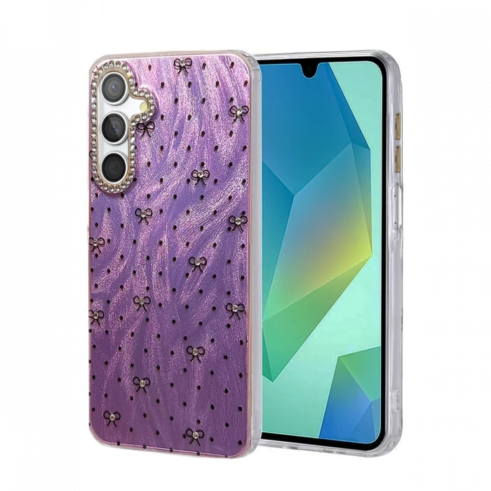 Newface Samsung Galaxy S23 FE Kılıf Blade Aynalı Desenli Kapak