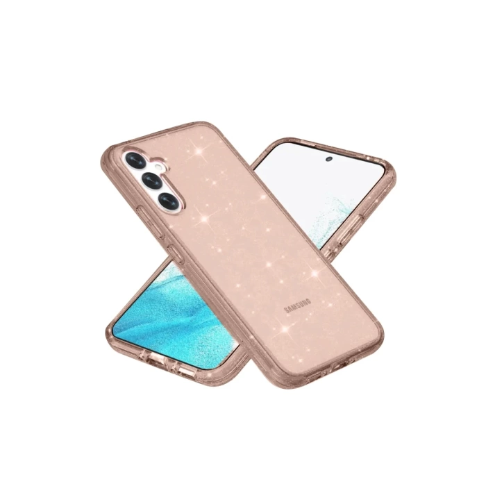 Newface Samsung Galaxy S23 FE Kılıf Glow Magsafe Kapak - Turuncu