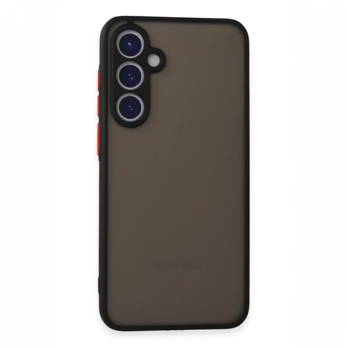 Newface Samsung Galaxy S23 FE Kılıf Montreal Silikon Kapak - Siyah