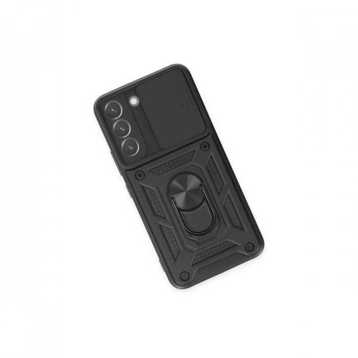 Newface Samsung Galaxy S23 FE Kılıf Pars Lens Yüzüklü Silikon