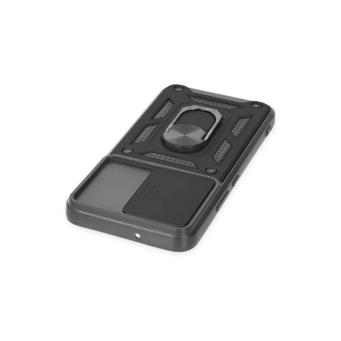 Newface Samsung Galaxy S23 FE Kılıf Pars Lens Yüzüklü Silikon