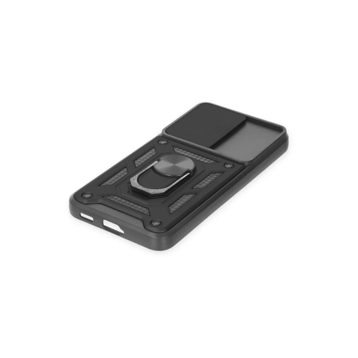 Newface Samsung Galaxy S23 FE Kılıf Pars Lens Yüzüklü Silikon