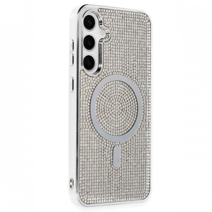Newface Samsung Galaxy S23 Kılıf Diamond Magsafe Kapak