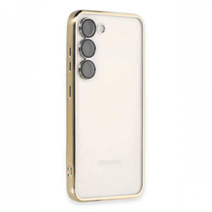 Newface Samsung Galaxy S23 Kılıf Razer Lensli Silikon