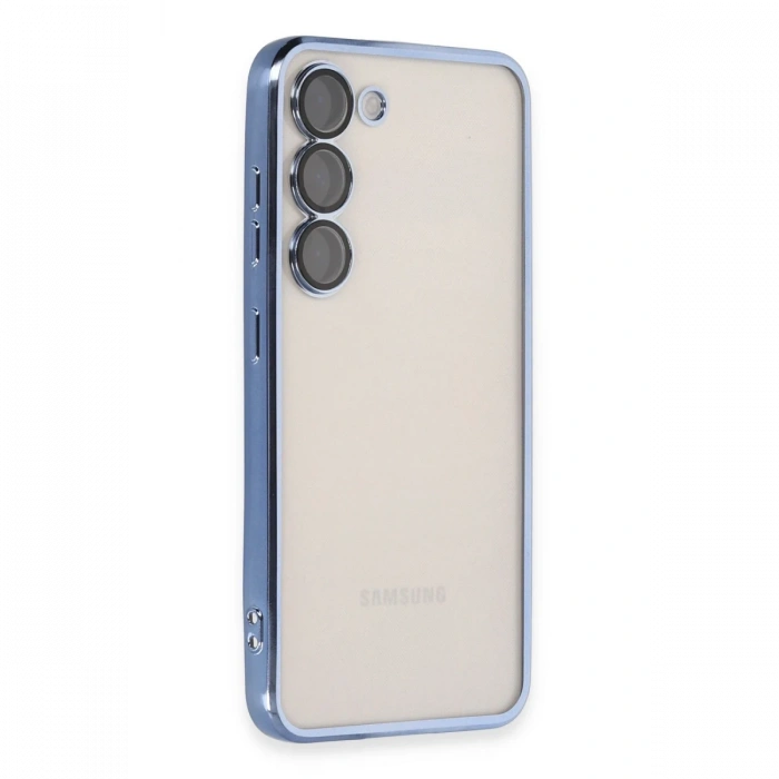 Newface Samsung Galaxy S23 Kılıf Razer Lensli Silikon