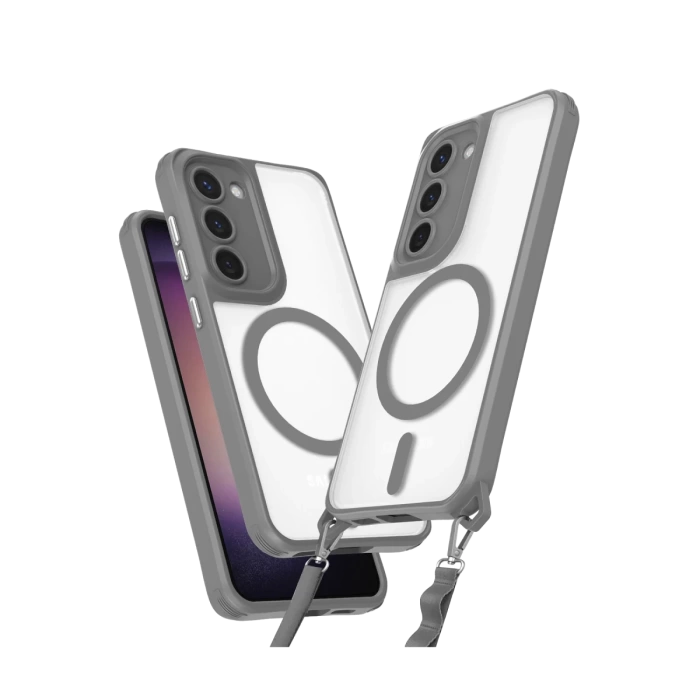 Newface Samsung Galaxy S23 Plus Kılıf Enka Magsafe Silikon Kılıf
