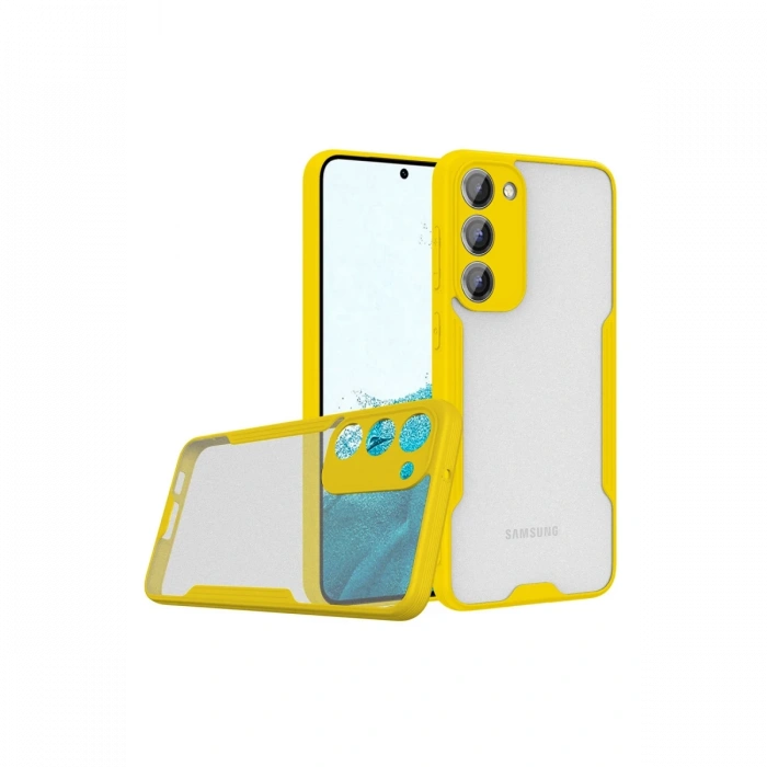 Newface Samsung Galaxy S23 Plus Kılıf Platin Silikon