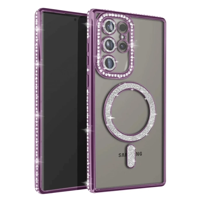 Newface Samsung Galaxy S23 Ultra Joke Simli Magneticsafe Kılıf