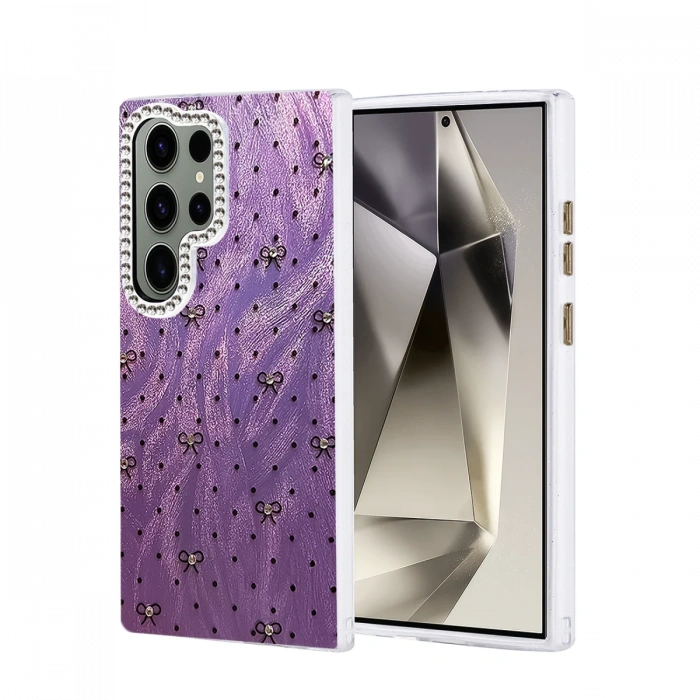 Samsung Galaxy S23 Ultra Kılıf Blade Aynalı Desenli Kapak