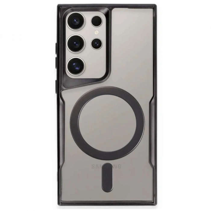 Samsung Galaxy S23 Ultra Kılıf Boyi Magsafe Silikon Kapak