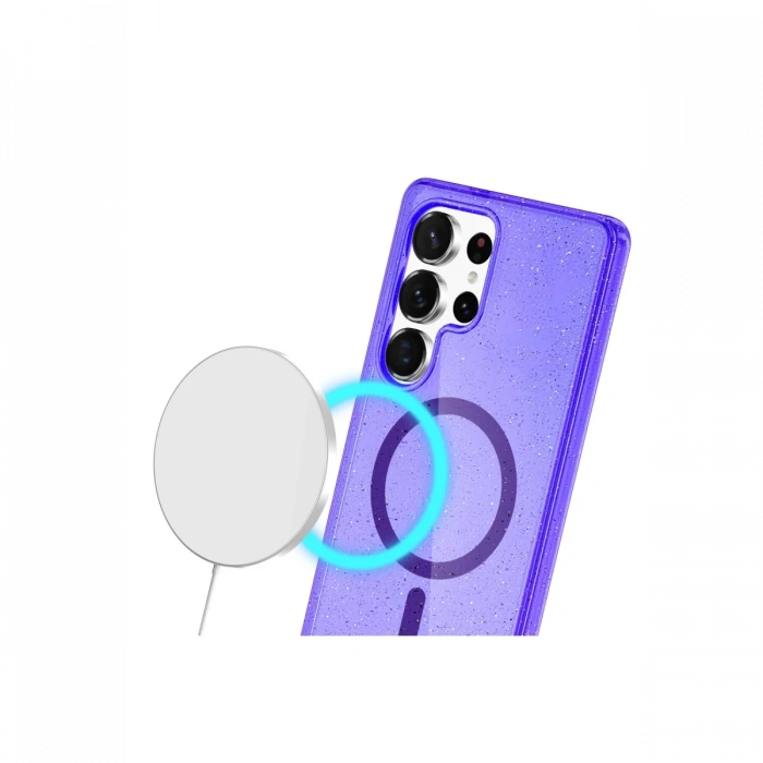 Newface Samsung Galaxy S23 Ultra Kılıf Glow Magsafe Kapak