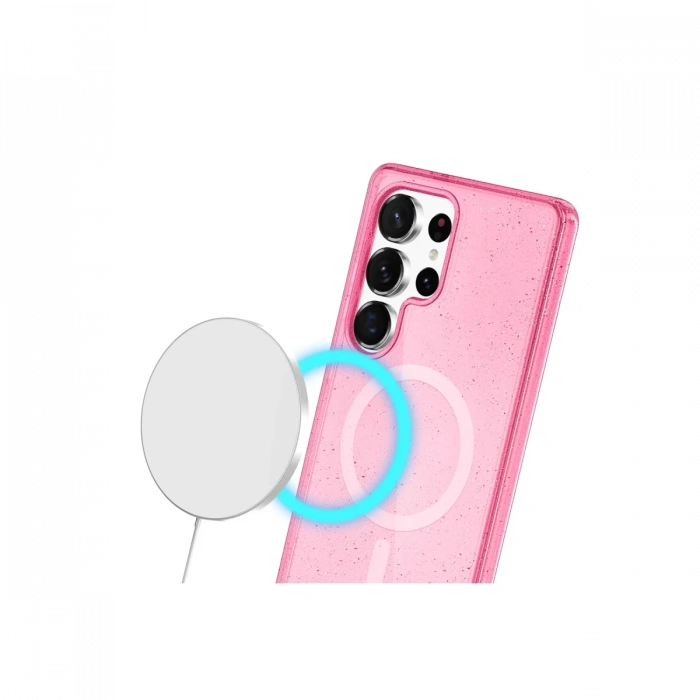 Newface Samsung Galaxy S23 Ultra Kılıf Glow Magsafe Kapak
