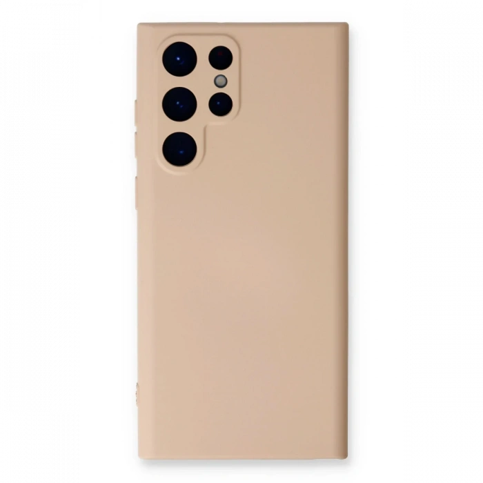 Newface Samsung Galaxy S23 Ultra Kılıf Nano içi Kadife Silikon