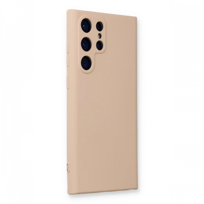 Newface Samsung Galaxy S23 Ultra Kılıf Nano içi Kadife Silikon