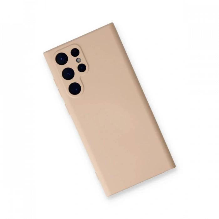 Newface Samsung Galaxy S23 Ultra Kılıf Nano içi Kadife Silikon