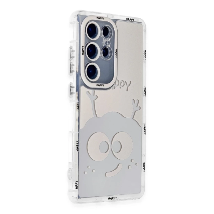 Newface Samsung Galaxy S23 Ultra Kılıf Reflexion Desenli Kapak - Desen 6