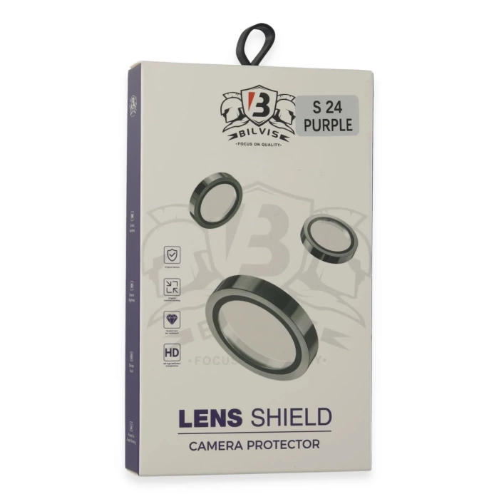 Newface Samsung Galaxy S24 Bilvis Titan Kamera Lens - Derin Mor