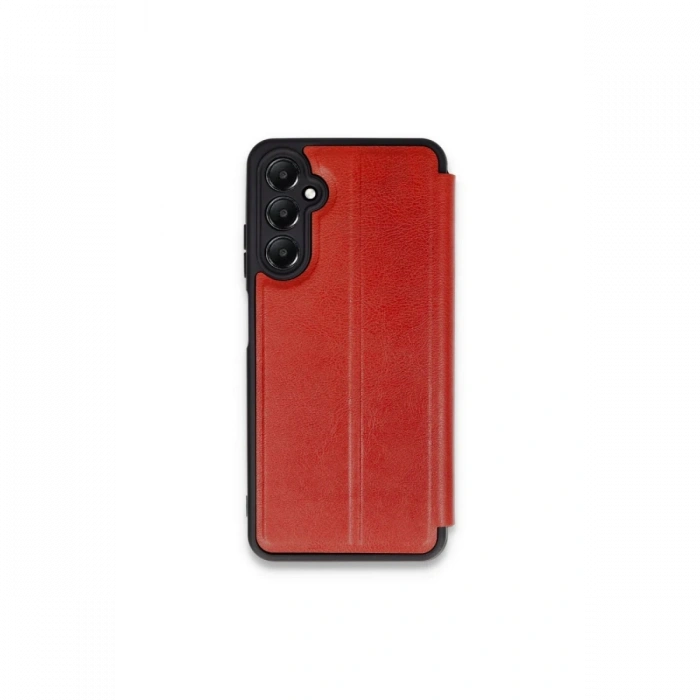 Newface Samsung Galaxy S24 FE Kılıf Flip Cover - Kırmızı