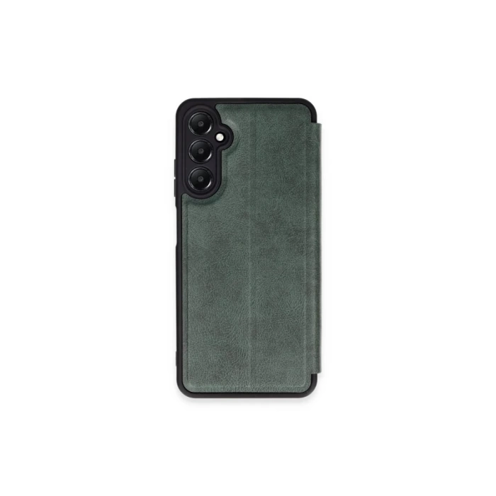 Newface Samsung Galaxy S24 FE Kılıf Flip Cover - Koyu Yeşil