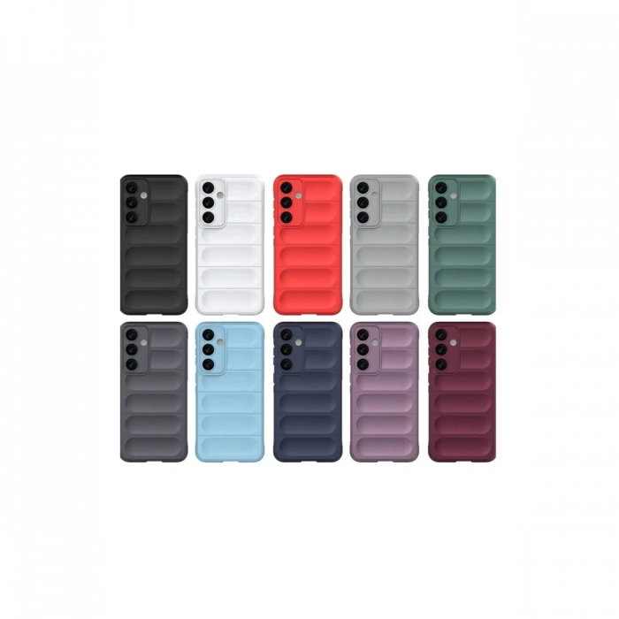 Newface Samsung Galaxy S24 FE Kılıf Optimum Silikon - Kırmızı