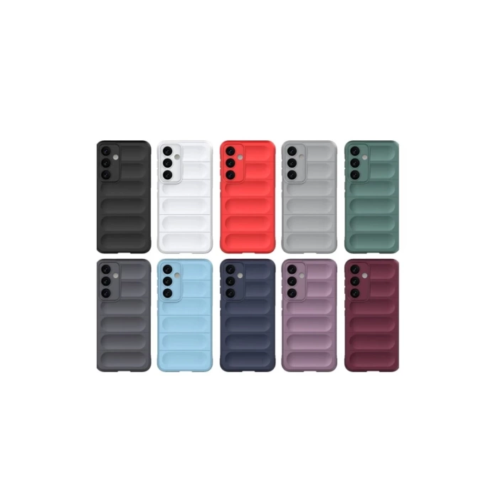 Newface Samsung Galaxy S24 FE Kılıf Optimum Silikon - Lacivert