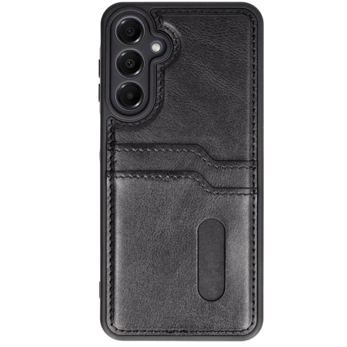Newface Samsung Galaxy S24 FE Kılıf Sara Kartvizitli Deri Kılıf