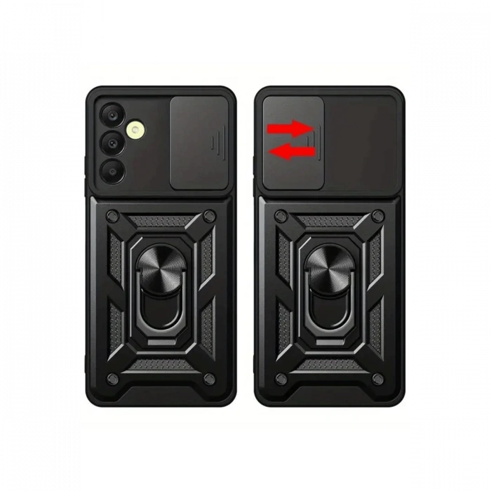 Newface Samsung Galaxy S24 FE Pars Lens Yüzüklü Silikon