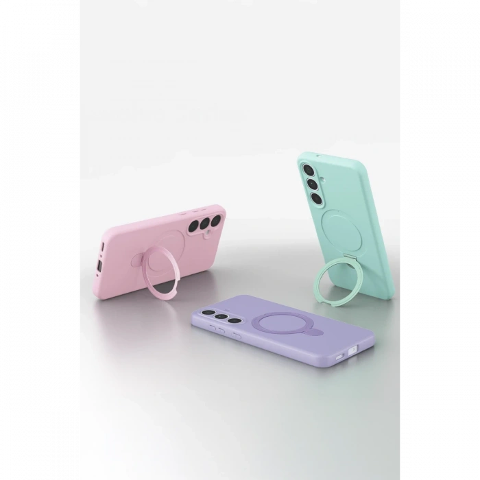 Newface Samsung Galaxy S24 FE Regal Magsafe Standlı Kapak