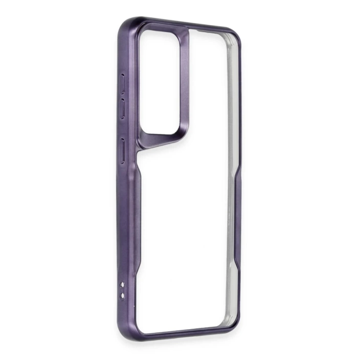 Newface Samsung Galaxy S24 Kılıf Boyi Silikon Kapak - Derin Mor