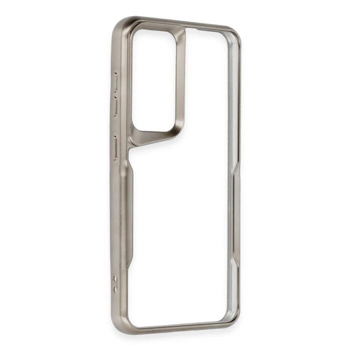 Newface Samsung Galaxy S24 Kılıf Boyi Silikon Kapak - Titan Gri