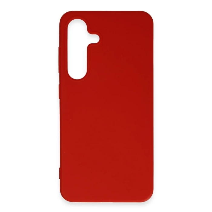 Newface Samsung Galaxy S24 Kılıf First Silikon - Kırmızı