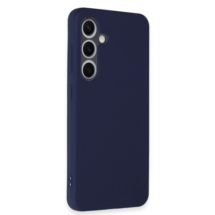 Newface Samsung Galaxy S24 Kılıf First Silikon - Lacivert