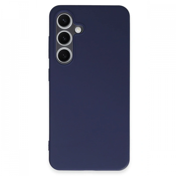 Newface Samsung Galaxy S24 Kılıf First Silikon - Lacivert