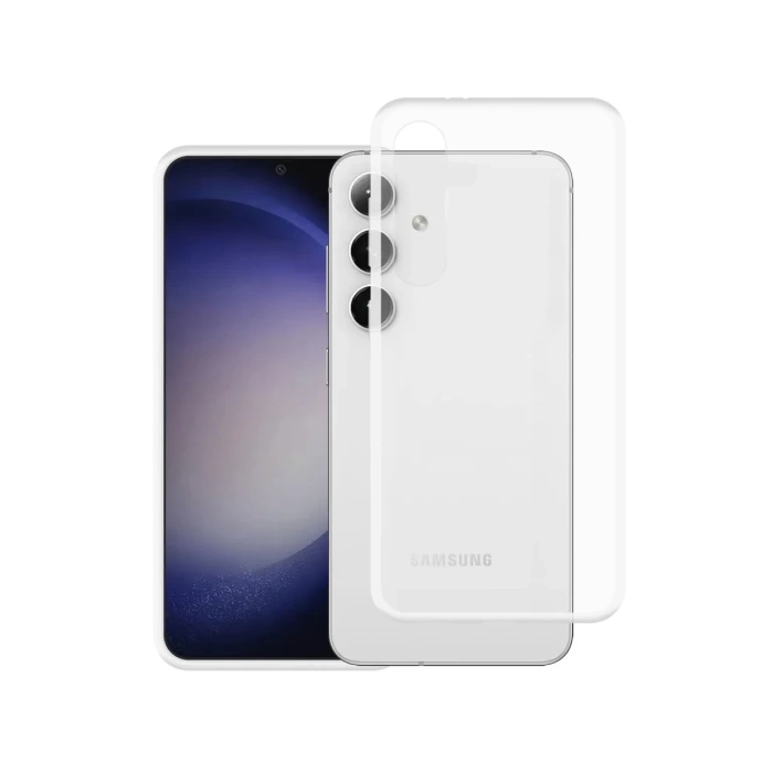 Newface Samsung Galaxy S24 Kılıf Lüx Şeffaf Silikon