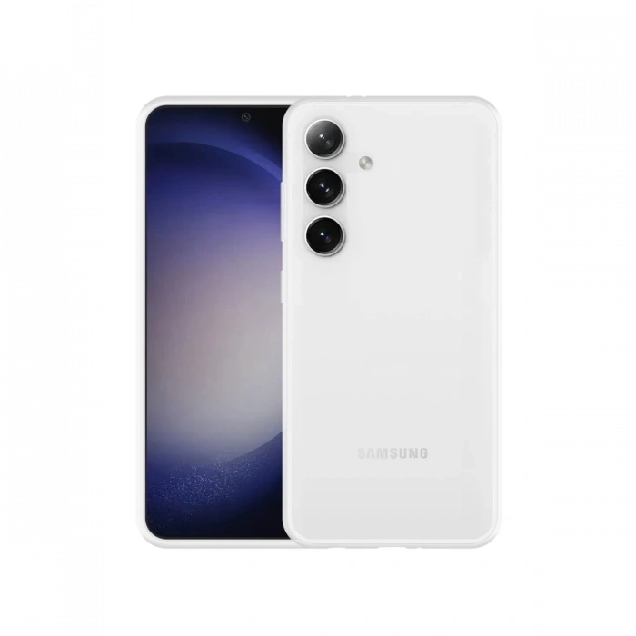 Newface Samsung Galaxy S24 Kılıf Lüx Şeffaf Silikon
