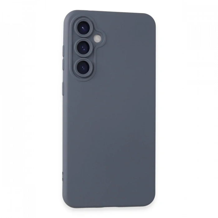 Newface Samsung Galaxy S24 Kılıf Nano içi Kadife Silikon - Gri