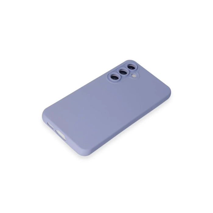 Newface Samsung Galaxy S24 Kılıf Nano içi Kadife Silikon - Lila