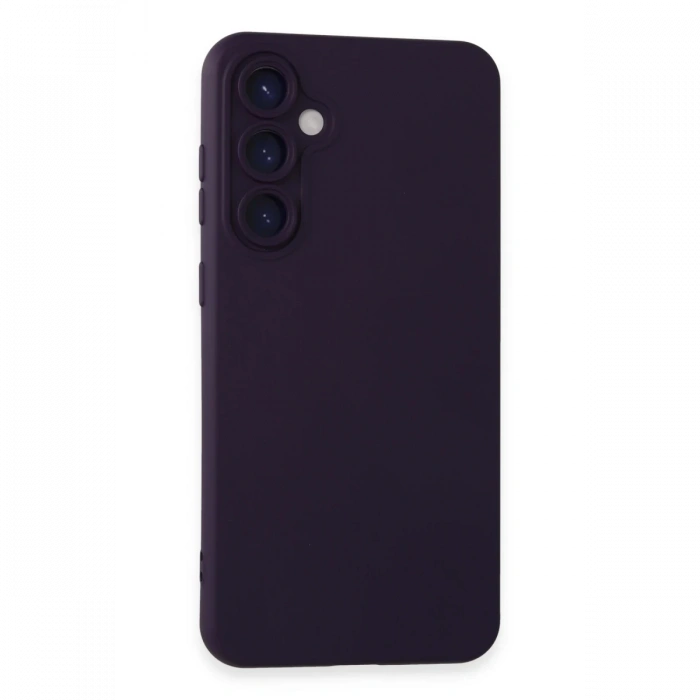 Newface Samsung Galaxy S24 Kılıf Nano içi Kadife Silikon - Mor