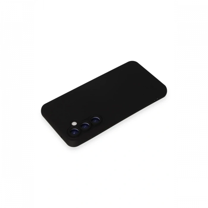 Newface Samsung Galaxy S24 Kılıf Nano içi Kadife Silikon - Siyah