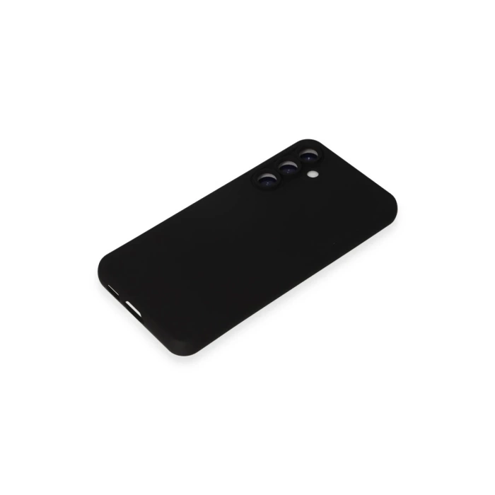 Newface Samsung Galaxy S24 Kılıf Nano içi Kadife Silikon - Siyah